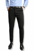 Black Formal Trousers™ Stretchable And Wrinkle Free Fabric.